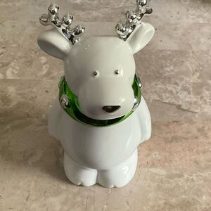 Harry Slatkin White and Silver Reindeer